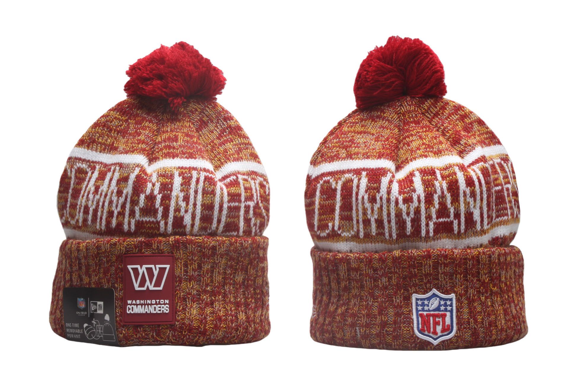 2026 NFL Washington Commanders Hat beanie style 08->->Sports Caps